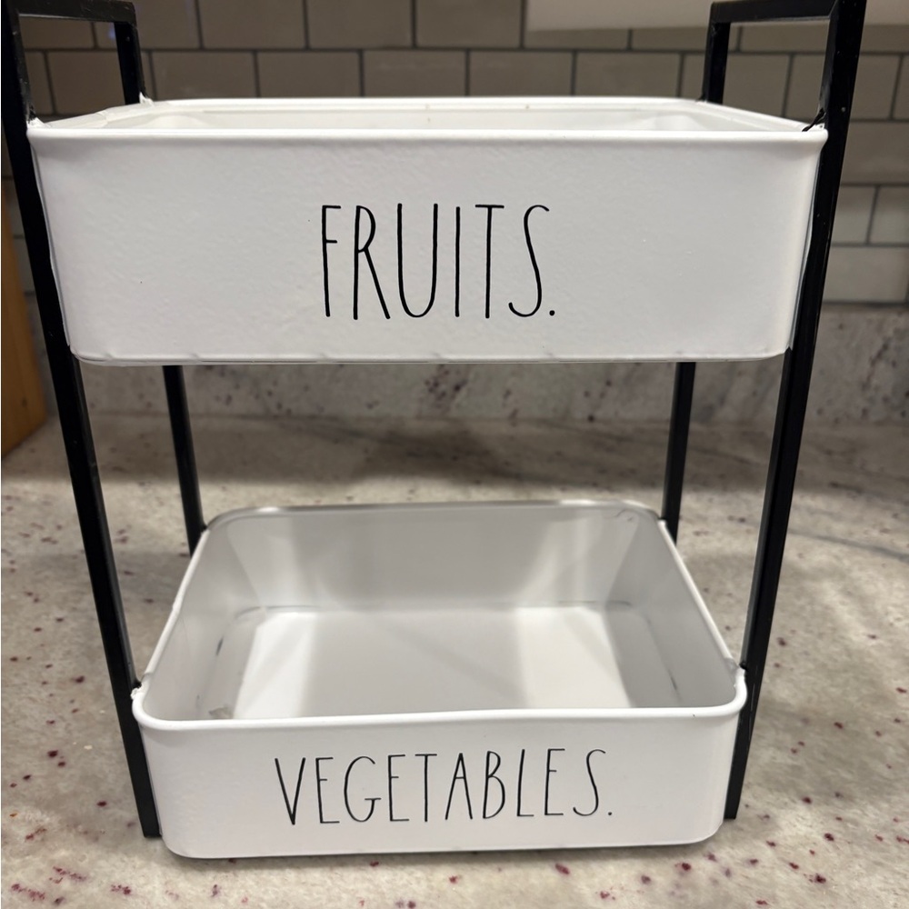 Rae Dunn Fruit and Veggies Stand